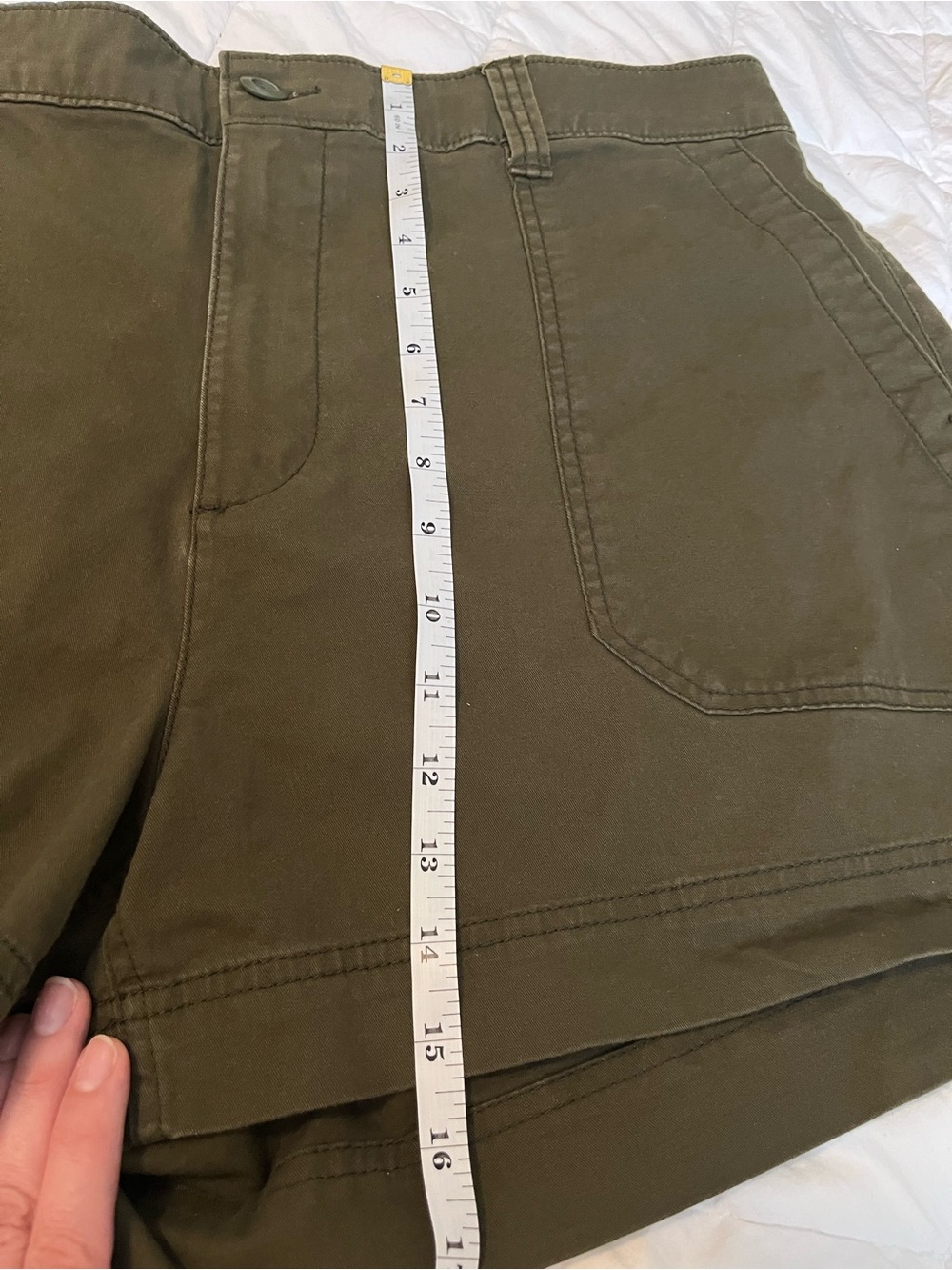 Old Navy Olive Green High Rise OG Chinos - Picture 4 of 8